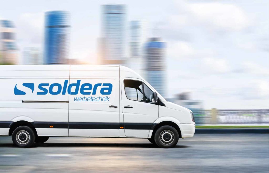 Beispielbild für eine Fahrzeugbeschriftung